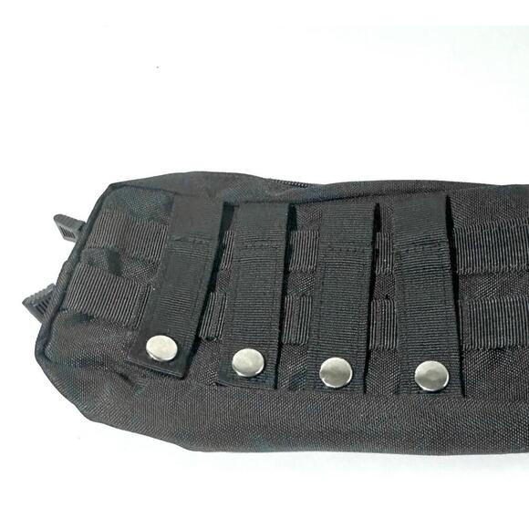 Material Black Tactical Horizontal Multi-Purpose Molle Utility Pouch ToolBag - Picture 8 of 9